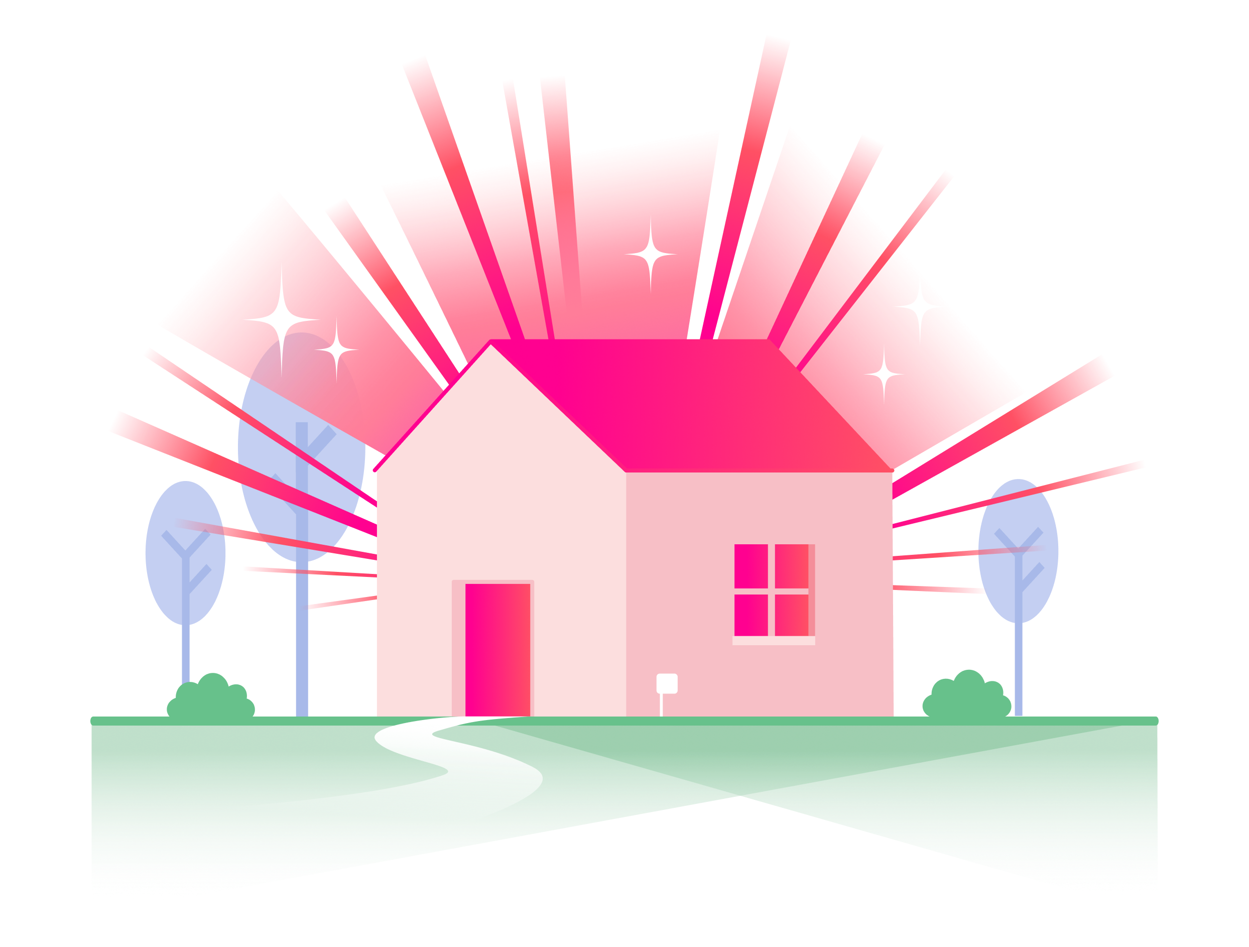 House after fibre upgrade