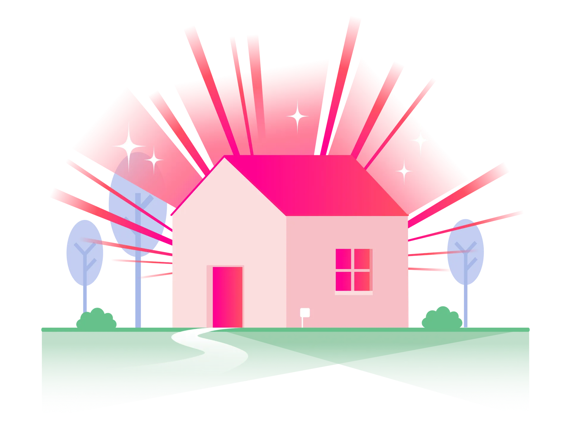 House after fibre upgrade